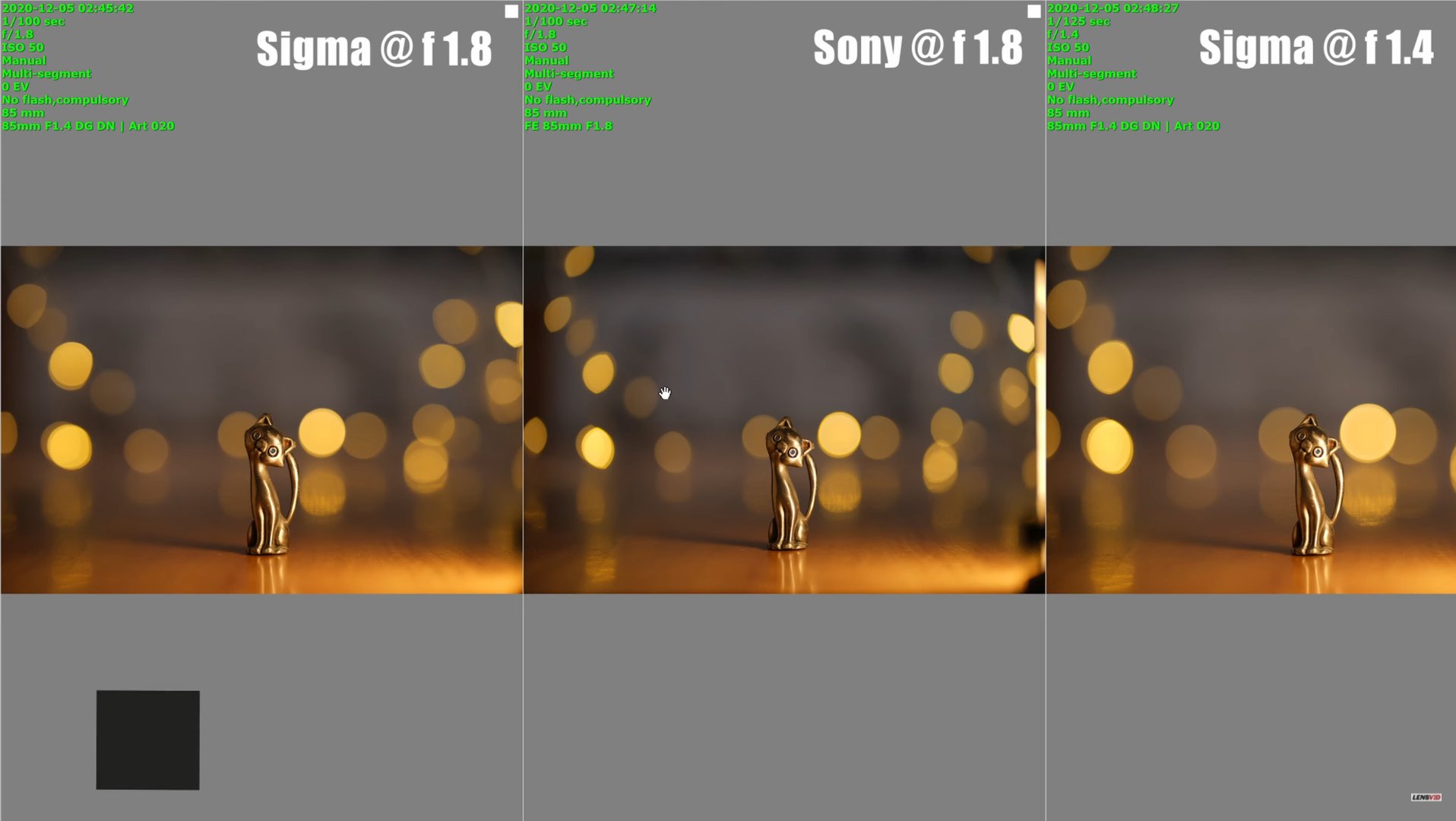 Sigma 85mm f1.4 vs Sony FE85mm f1.8 Bokeh Testi