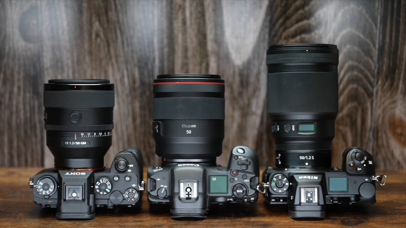 Sony FE 50mm f1.2 vs Canon 50mm f1.2 vs Nikon 50mm f1.2